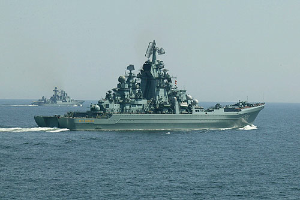 Tactical exercises of the Russian Navy